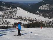 Uitzicht vanaf de Köhlerhagen naar de Ritzhagen