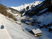 Weinig accommodaties bij het dalstation