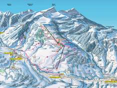 Pistekaart Wolzenalp – Krummenau