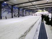 Oefenweide met transportband