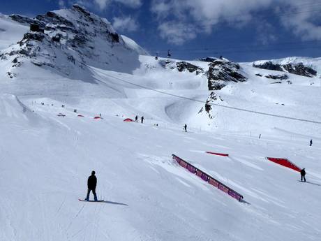 Snowparken Saastal – Snowpark Saas-Fee
