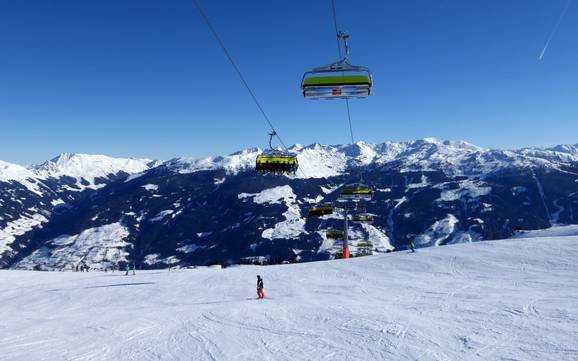 Grootste hoogteverschil in de Erste Ferienregion im Zillertal – skigebied Kaltenbach – Hochzillertal/Hochfügen (SKi-optimal)