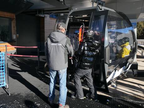 Sarntaler Alpen: vriendelijkheid van de skigebieden – Vriendelijkheid Meran 2000