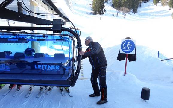 Grödnertal: vriendelijkheid van de skigebieden – Vriendelijkheid Gröden (Val Gardena)