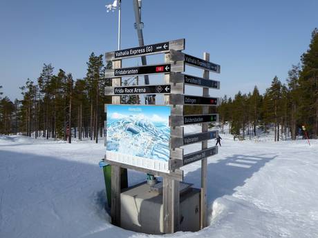 Midden-Zweden: oriëntatie in skigebieden – Oriëntatie Idre Himmelfjäll