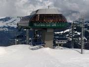 TSD de la Croix - 4-persoons hogesnelheidsstoeltjeslift (koppelbaar)