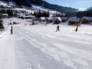 Oefenpiste in het Skikinderland