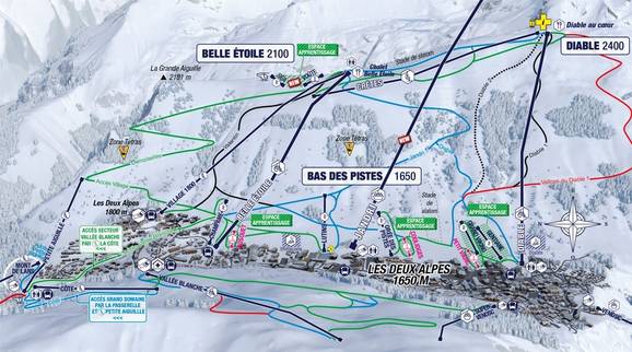 Les 2 Alpes/Bas des pistes