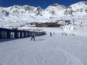 Transportband bij de Gamsgarten