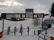 Informatie bij de liftingangen