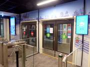 Toegang tot de loipes in de skihal SNØ