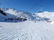 Makkelijke piste in Val Thorens