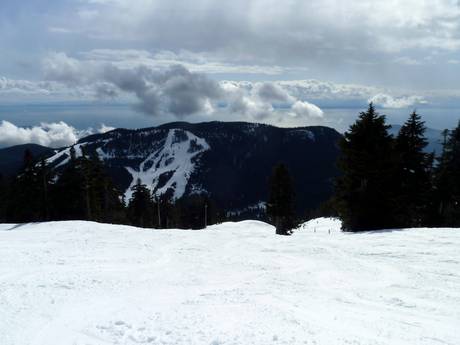 Vancouver: Grootte van de skigebieden – Grootte Cypress Mountain