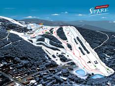 Pistekaart Mátraszentistván Sipark