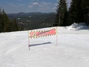 Waarschuwing voor de steile helling