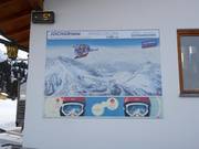 Pistekaart bij Hotel Schwarzhorn