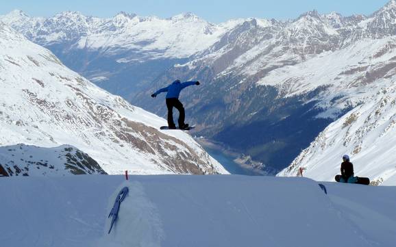 Snowparken Kaunertal – Snowpark Kaunertaler Gletscher (Kaunertal-gletsjer)