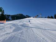 Hoofd- en verlichte afdaling