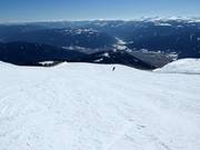 Zeer goede pistepreparatie op de Speiereck