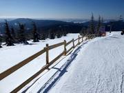 Het verlaten van de pistes is streng verboden.