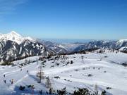 Het skigebied op de Höss