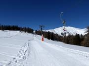 Übungslift Stockerboden - Sleeplift met T-beugel/Ankerlift