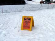 Rookverbod in het hele skigebied