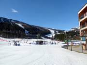 Oefenterrein voor de Skistar Lodge
