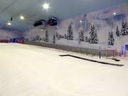 Oefengebied in de skihal Ski Egypt