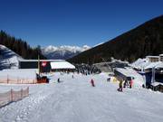 Piste naar het dalstation van de Hoadlbahn