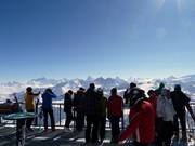 Uitzichtterras op de Mont-Fort