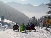 Natuurlijke rodelbaan Laterns