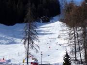 Wedstijdpiste met tijdmeting