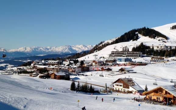 Seiser Alm: accomodatieaanbod van de skigebieden – Accommodatieaanbod Seiser Alm (Alpe di Siusi)