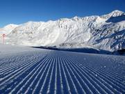Uitstekende pistepreparatie in Galtür