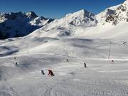 Uitzicht vanaf de HochAlterBahn naar de KaiserBahn
