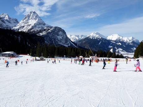 Wettersteingebergte en Mieminger Kette: beoordelingen van skigebieden – Beoordeling Ehrwalder Alm – Ehrwald