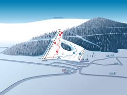 Skigebied Filipovice Skipark