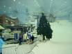 West-Azië: Grootte van de skigebieden – Grootte Ski Dubai – Mall of the Emirates