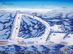 Pistekaart Přemyslov – Jelení