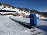 Transportband bij de Rosskopf