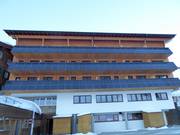 Fotovoltaïsche installatie bij Hotel Jägeralpe in Warth