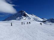 Makkelijke piste bij de Weißspitzbahn