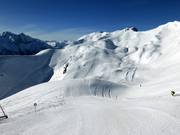 Pistes bij de Gipfelbahn