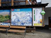 Informatiebord bij het dalstation in Oetz