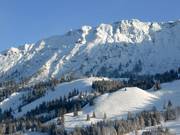 Wiedhagbahn voor de berg Kühgund