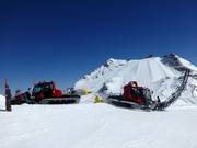 Pistenbully's voor de inzet in het snowpark