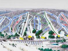 Pistekaart Peek'n Peak