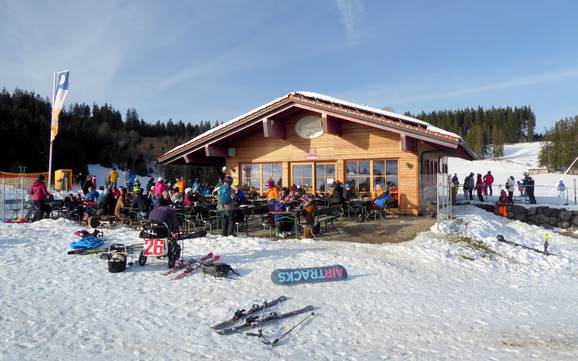 Hutten, Bergrestaurants  Allgäuer Seenland – Bergrestaurants, hutten Schwärzenlifte – Eschach