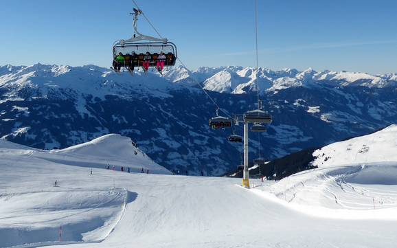 Beste skigebied in het district Schwaz – Beoordeling Zillertal Arena – Zell am Ziller/Gerlos/Königsleiten/Hochkrimml